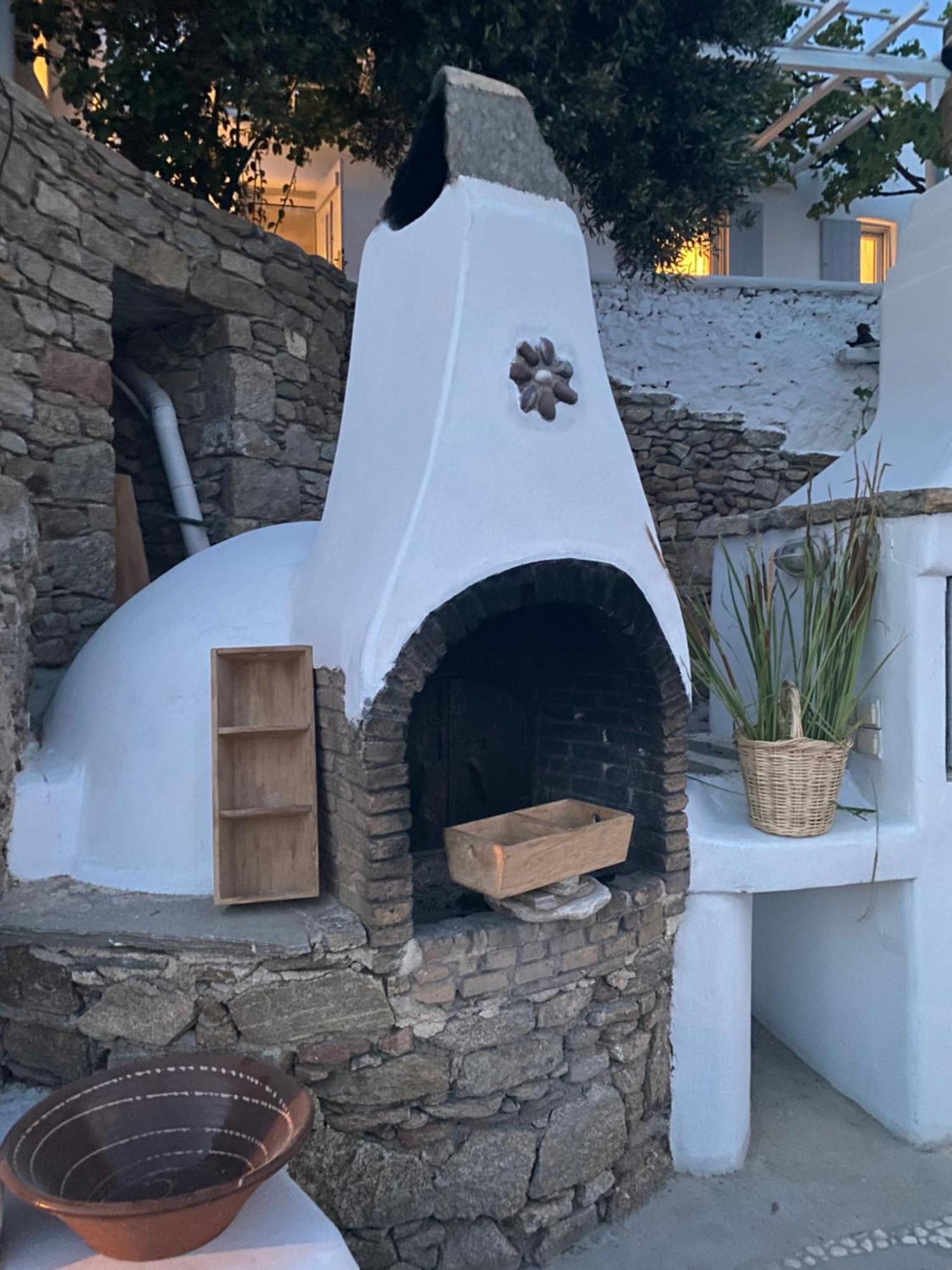 Flaskos Village Fanari Mykonos Town Exteriör bild